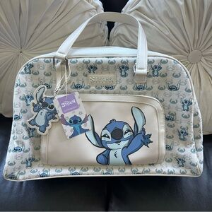 Disney Lilo and Stitch All Over Print Weekender/Duffle Bag: NWT